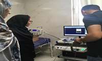 بیمارستان ثامن الحجج(ع) آران و بیدگل به دستگاه نوار عصب و عضله مجهز شد.